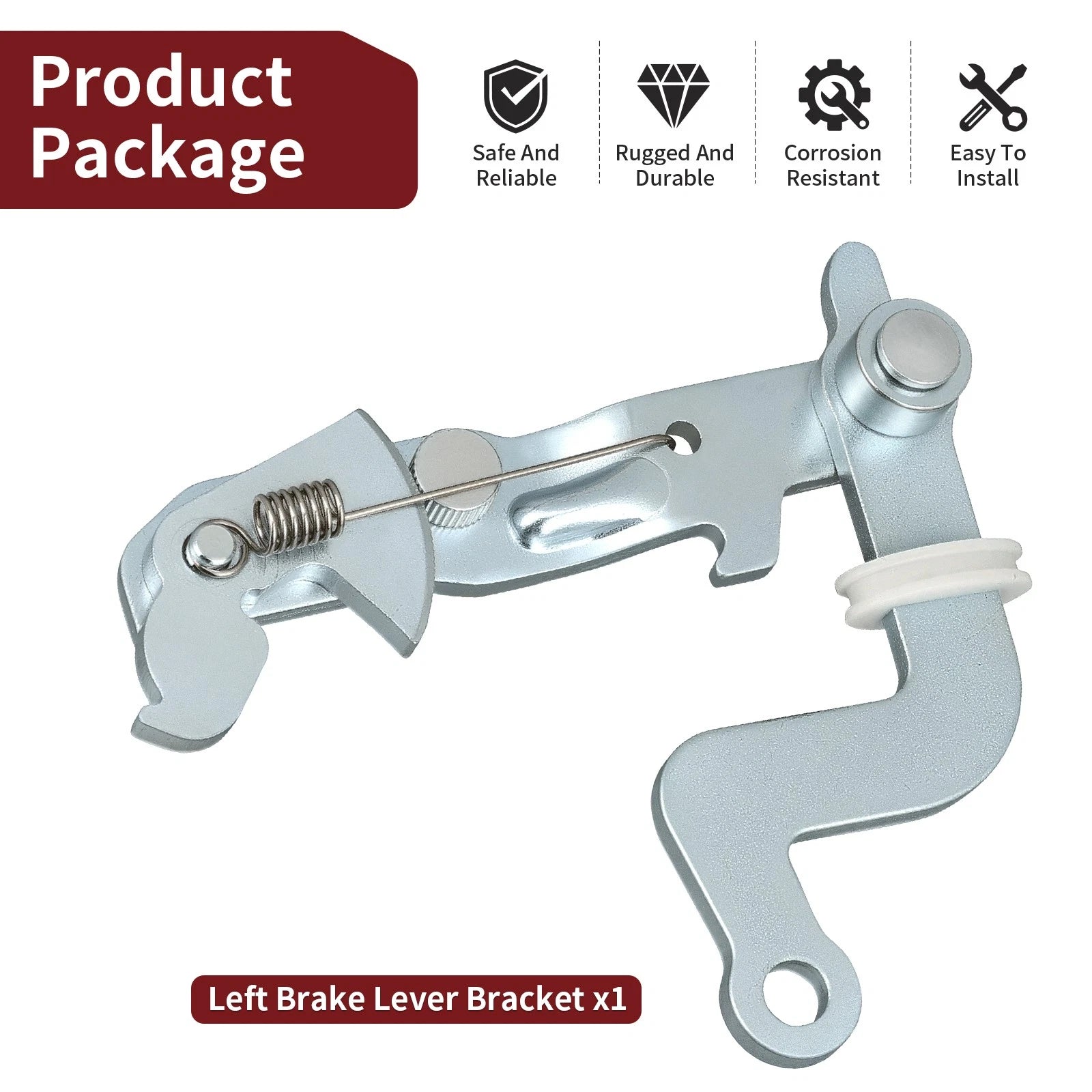 Left Brake Lever Bracket for Kawasaki Mule 4010 Trans 4x4 Diesel (2009–2013)