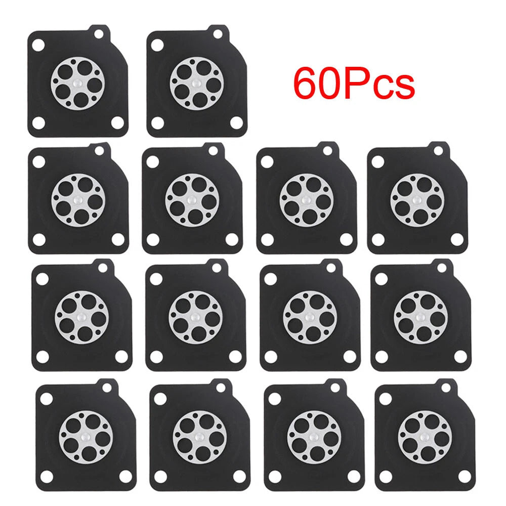 60Pcs Carburetor Metering Diaphragm for ZAMA C1U A015010 Chainsaw