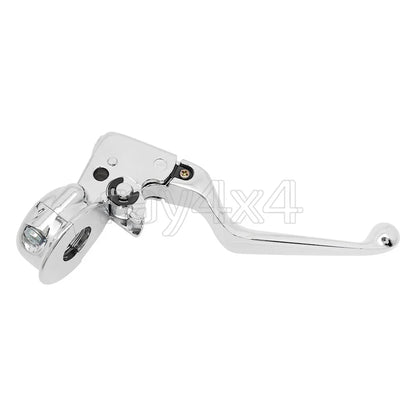 Clutch Perch Mount Bracket & Lever Assembly for Harley Softail Dyna Electra Glide