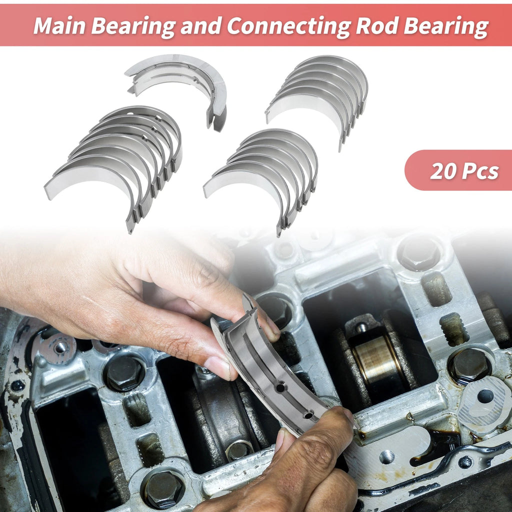 Engine Main and Connecting Rod Bearing Kit for Chevrolet Malibu (2004–2012)