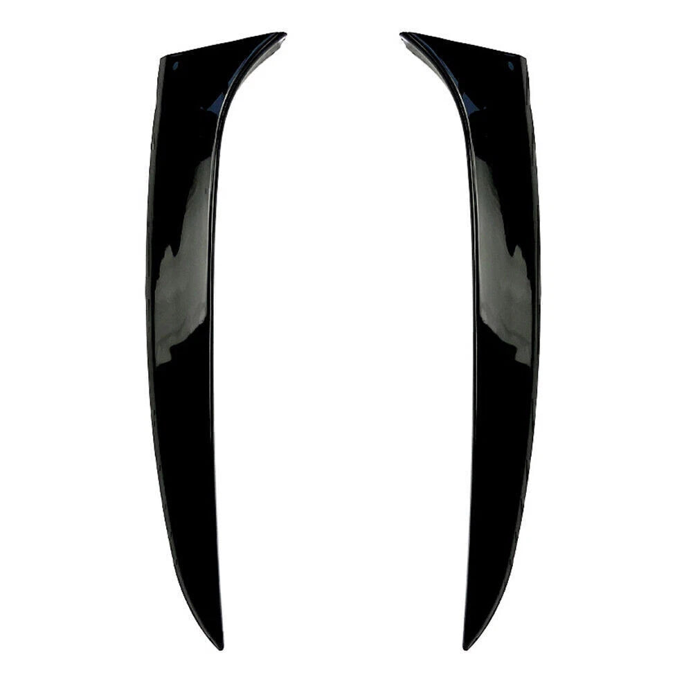 Black Rear Window Spoiler Side Wing Trim Cover for Kia Sportage (2011–2015)