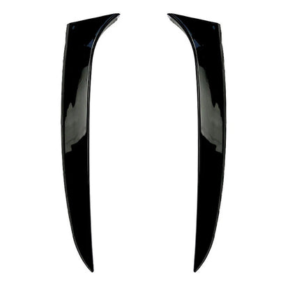 Black Rear Window Spoiler Side Wing Trim Cover for Kia Sportage (2011–2015)