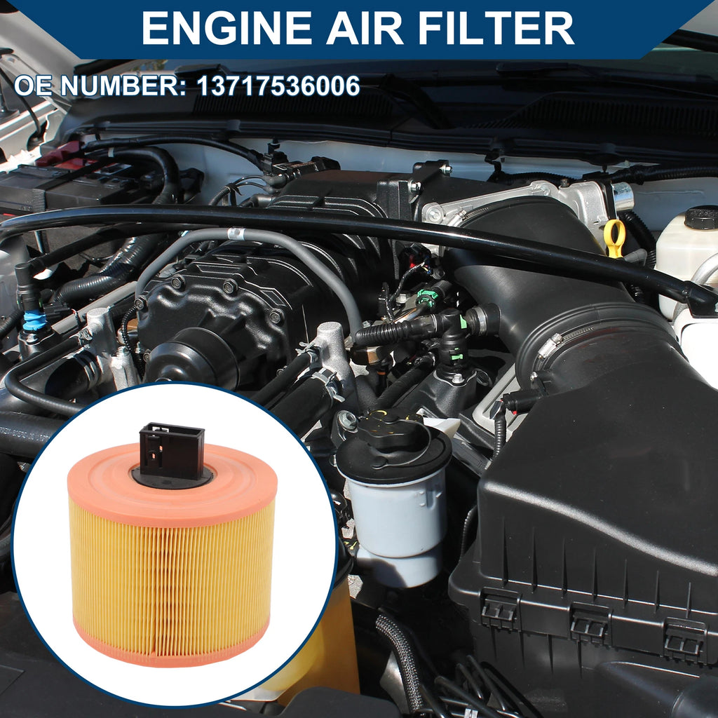 Car Engine Air Filter No. 13717536006 for BMW 325i E90 (2009–2011)