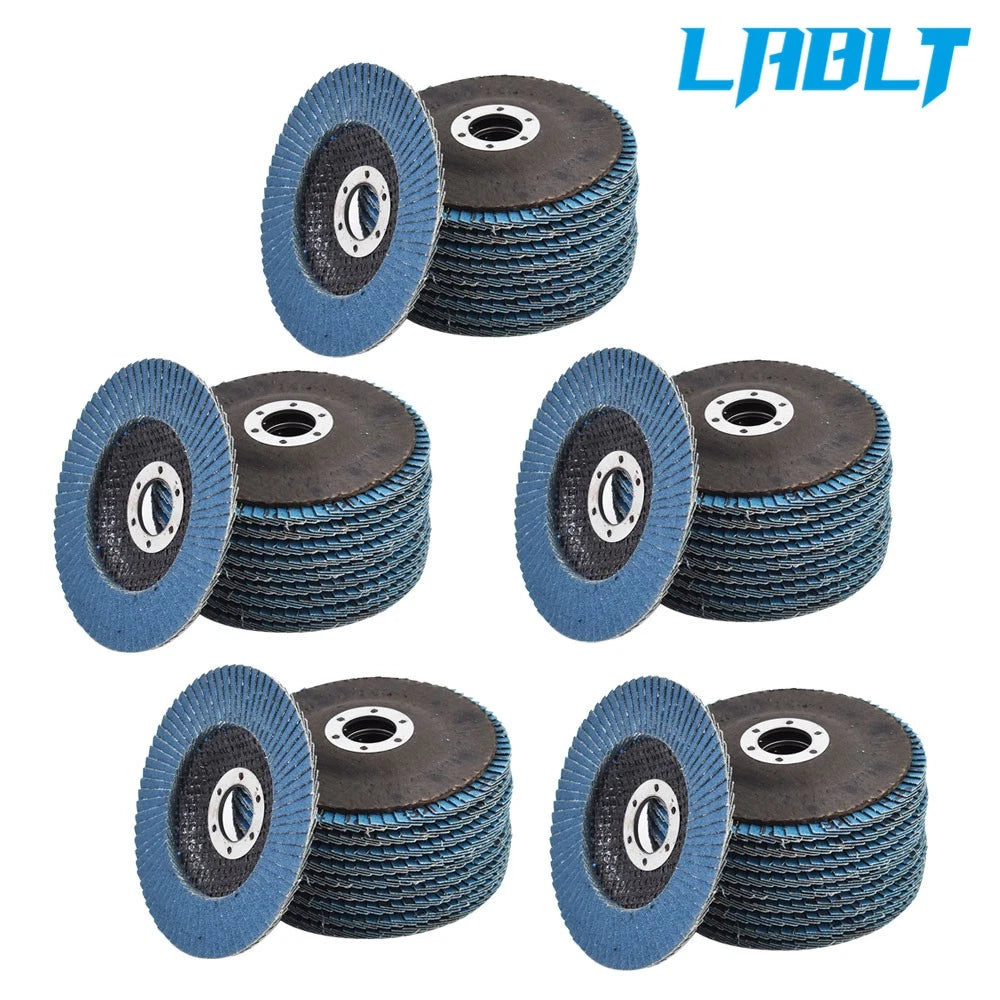 50Pcs 4.5" T29 40 Grit Zirconia Flap Disc for Automotive Grinding