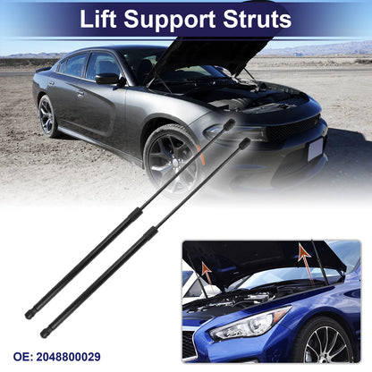 2 Pcs Front Hood Lift Support Struts No. 2048800029 for Mercedes-Benz E-Class
