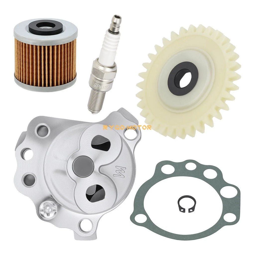 Oil Pump, Drive Gear, Oil Filter & Gasket for Yamaha Raptor 700/700R (2006–2024)