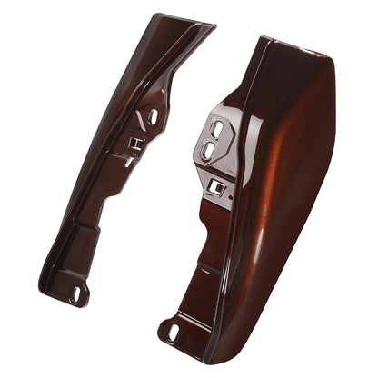 Mid-Frame Deflector for Harley Touring (2014–2023) Auburn Sunglo Black Hole Rich Bourbon