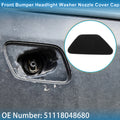 Front Right Washer Nozzle Cover Cap for BMW 528i (2011–2016) Black