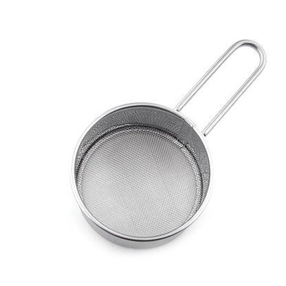 Stainless Steel Flour Sieve Hand-Held Mesh Screen Filter for Baking