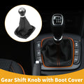 6 Speed Gear Shift Knob with Cover Replacement for VW Passat (2005–2010)
