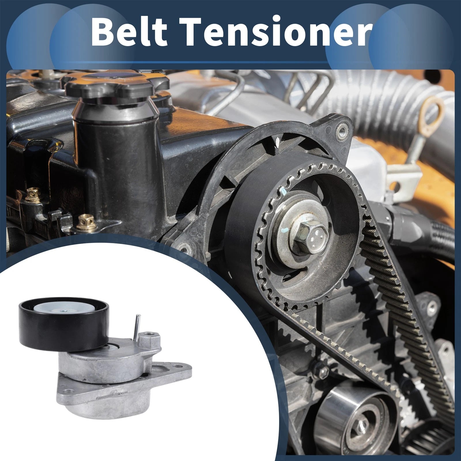 Belt Tensioner Replacement for Mercedes-Benz C-Class S600 S680 (1999–2018)