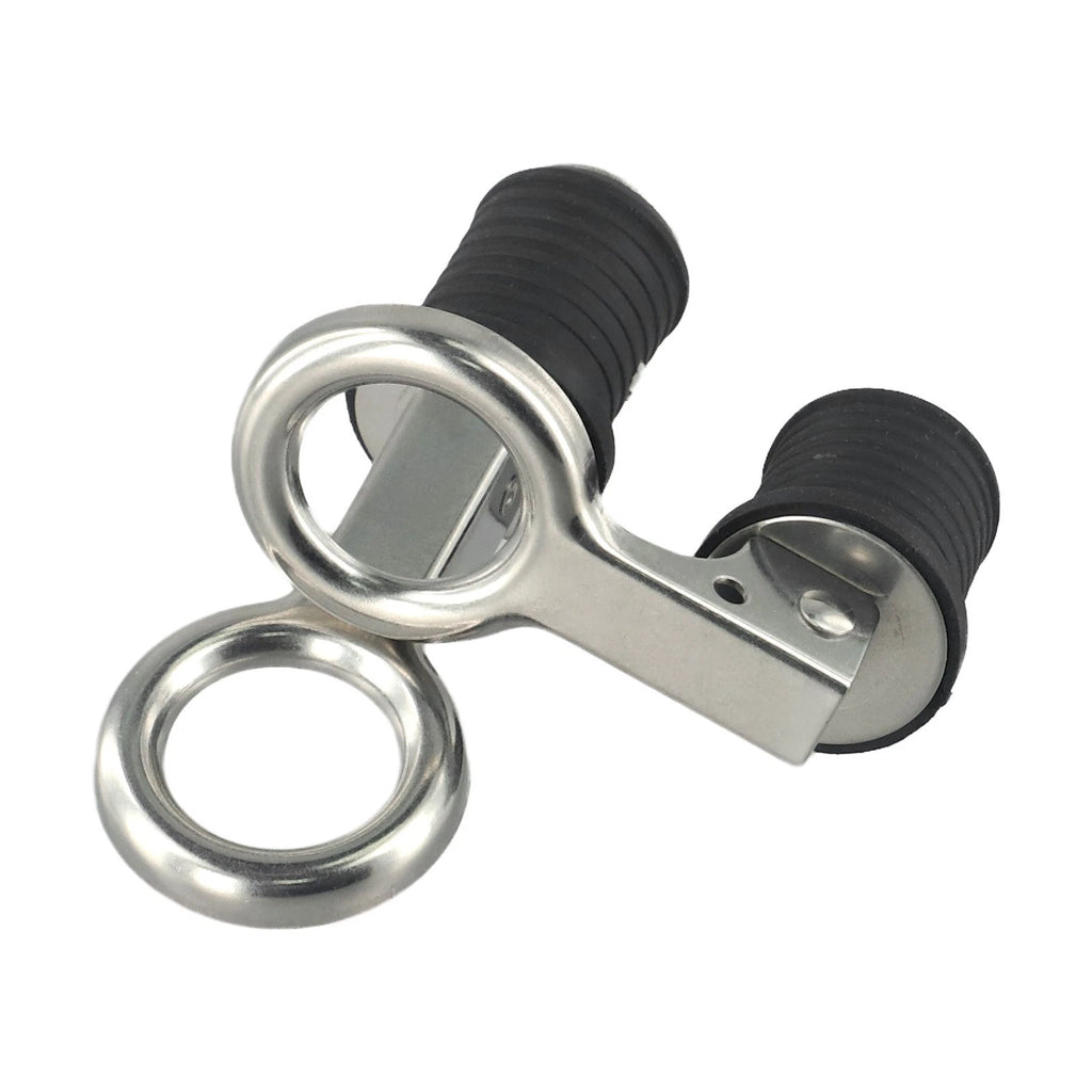 Stainless Steel Snap Flip Drains for Boating Applications