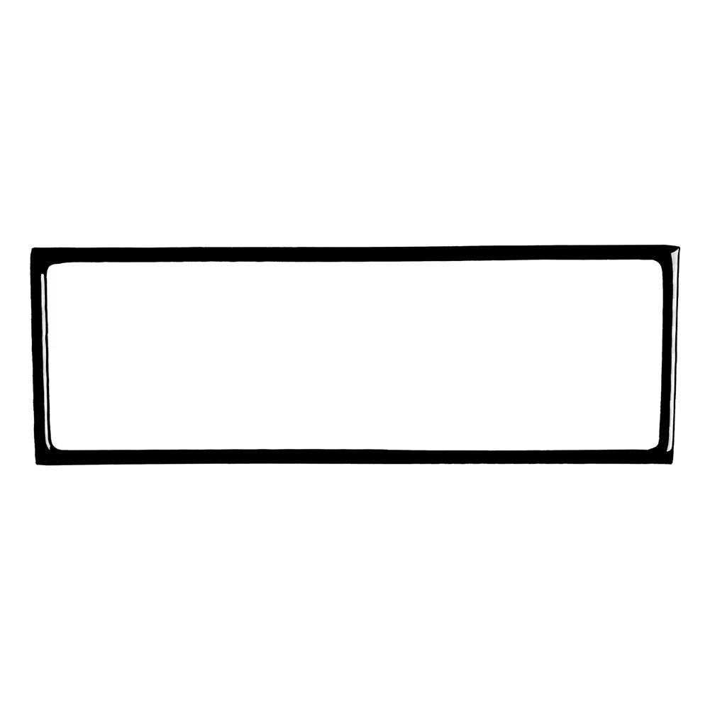 Center Console Storage Box Frame Cover Trim for BMW 3 Series E36 (1991–1999)
