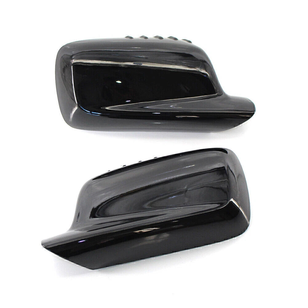 2X Door Wing Side Mirror Cover Cap for BMW E46 E65 E66 (2000–2006)