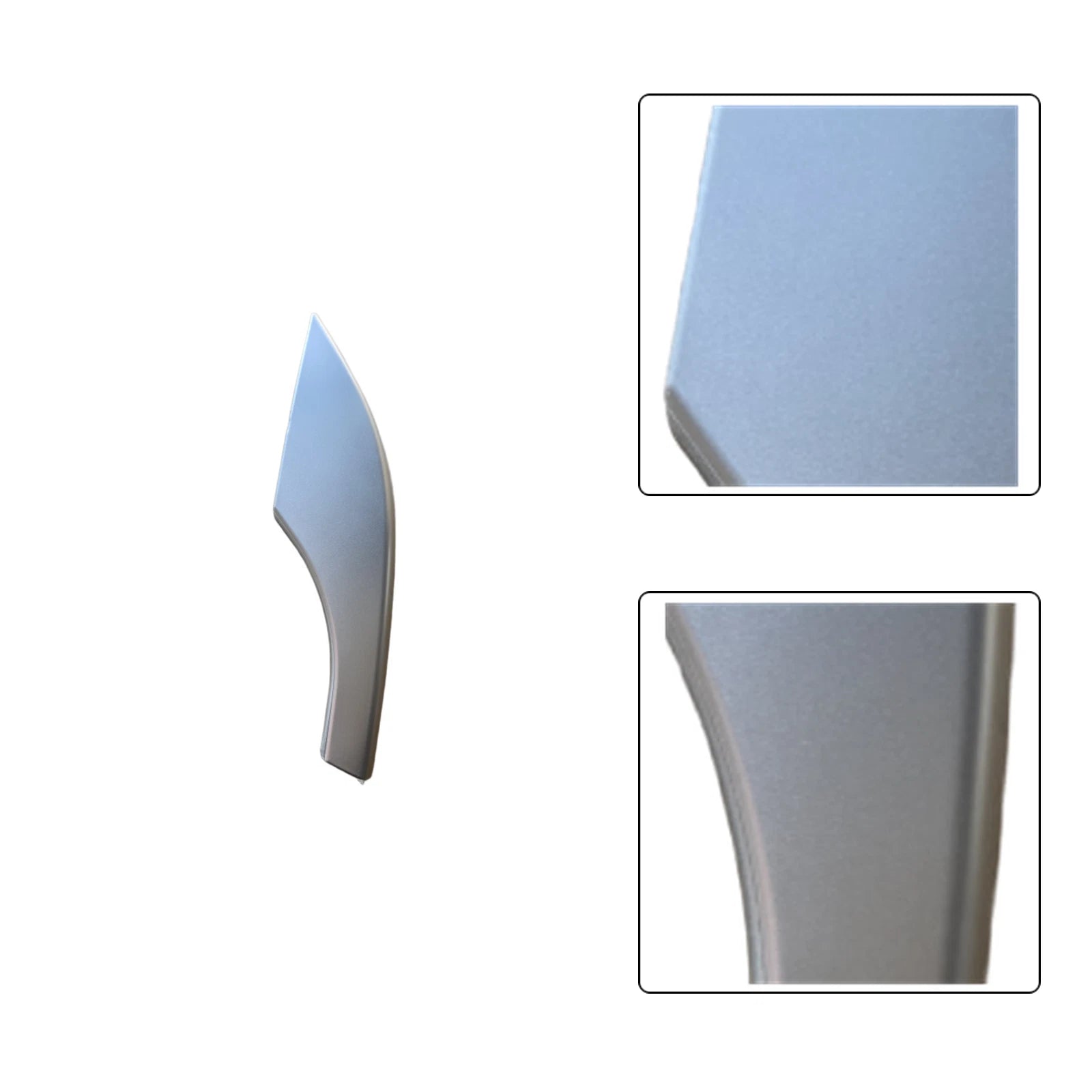 Roof Protector for Volkswagen Polo (2007–2011) Silver ABS Scratch Resistant