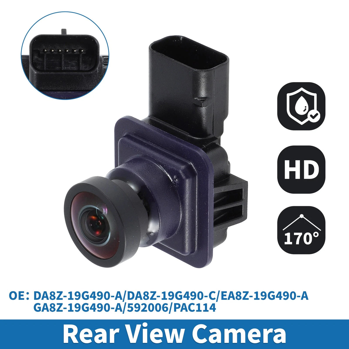 Rear View Camera for Ford Flex (2013–2019) 592006/DA8Z19G490A