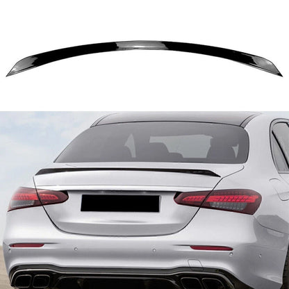 Rear Wing Spoiler for Mercedes-Benz W213 E260 E300 E63S (2016–2021) Black