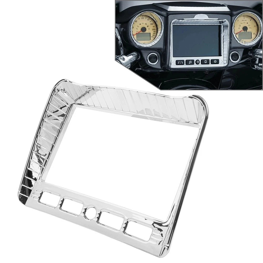Instrument Frame Trim Cover Chrome For Indian Chieftain Roadmaster 2017-2024
