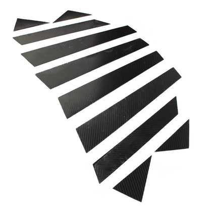 10Pcs B Pillar Post Cover Trim for Audi A4 (2017–2022)