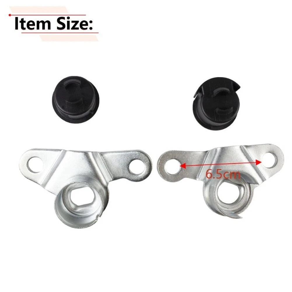 For Nissan Pickup Tailgate Hinge Kit Body Mounted Rear Sleeve Replacement 4PCS
