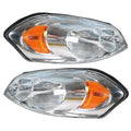 Halogen Headlights for Chevrolet Impala (2006–2013) Driver+Passenger Side