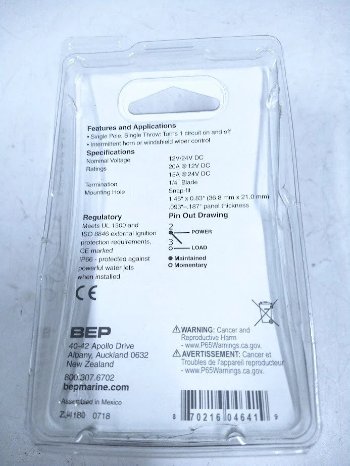 Contura Switch for BEP Marine 1001802