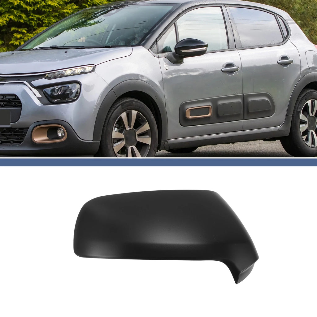 Right Passenger Side Mirror Cover Cap for Citroen C3 Picasso (2009–2017)