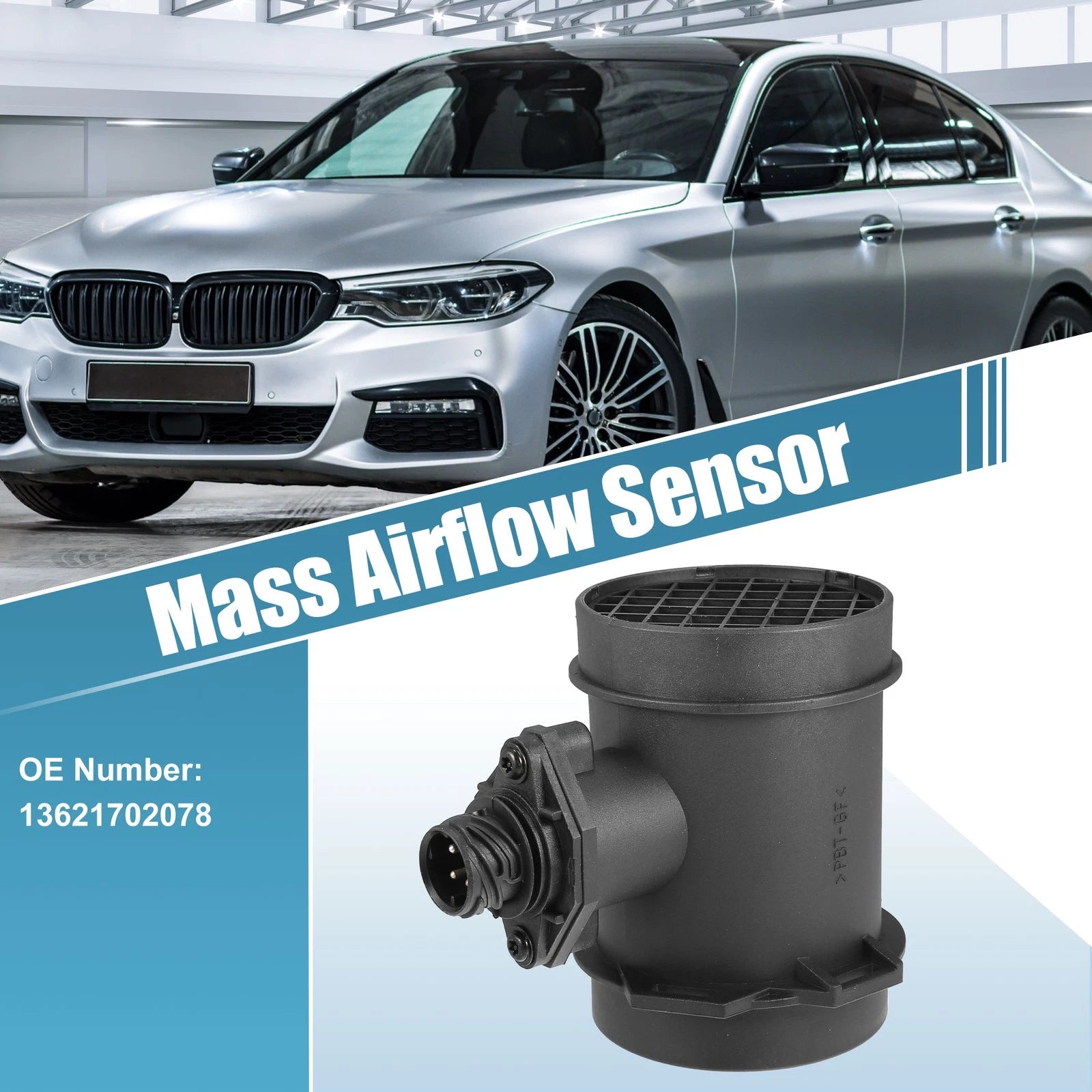 Mass Air Flow Sensor Meter Replacement for BMW 540i (2017–2020)