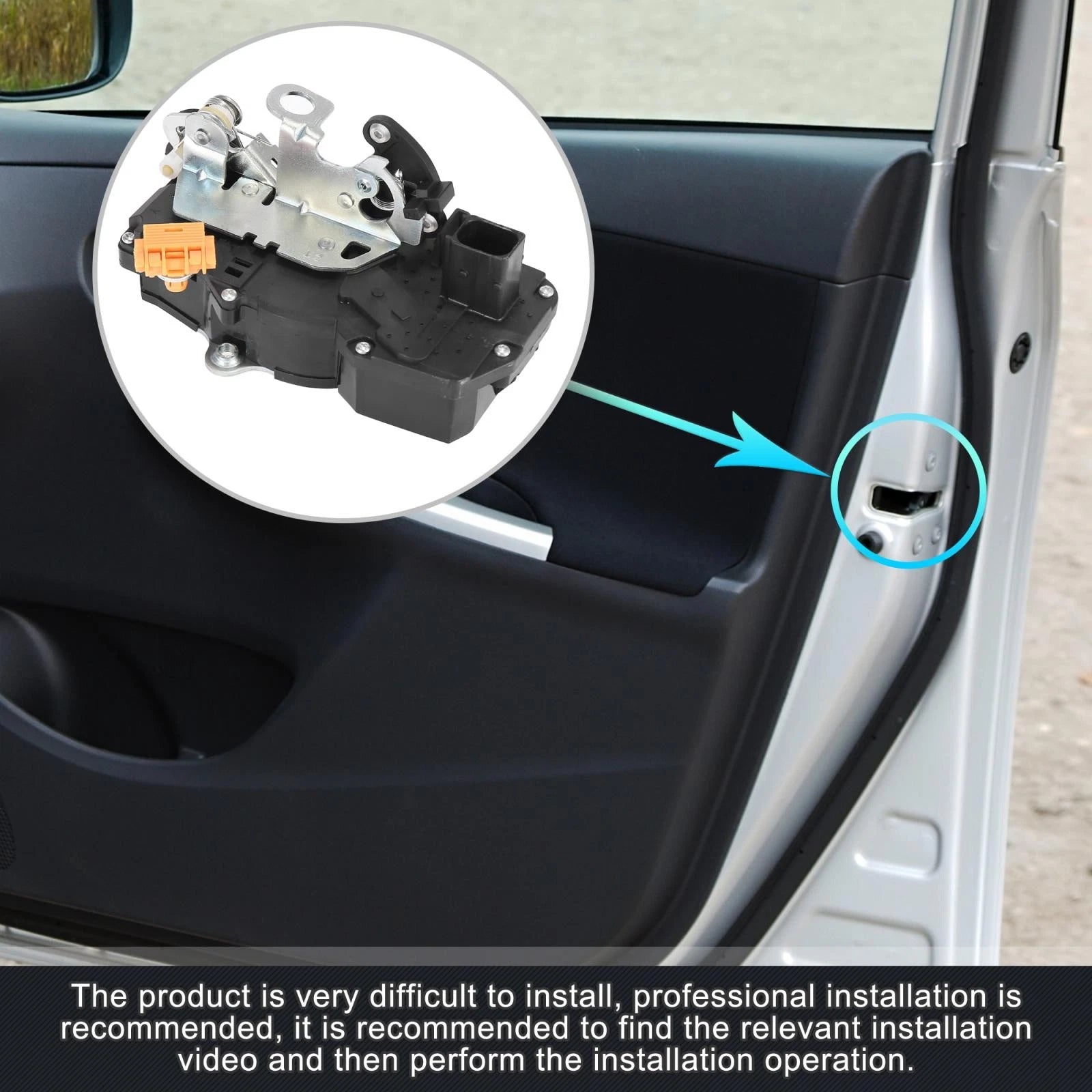 Door Lock Actuator Motor Rear Left Replacement for Chevrolet Suburban (2015–2020)