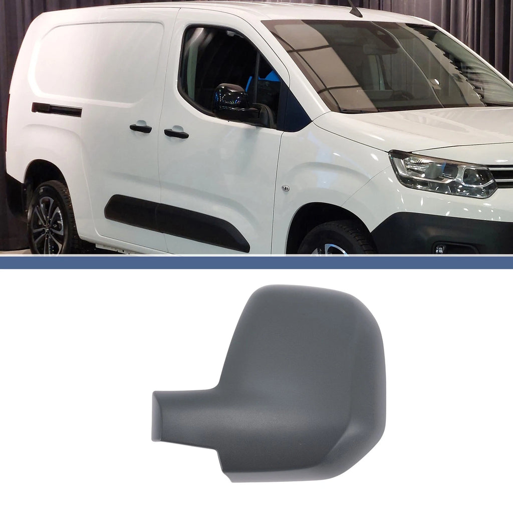 Left Passenger Side Mirror Cover Cap for Citroen Berlingo (2008–2012)