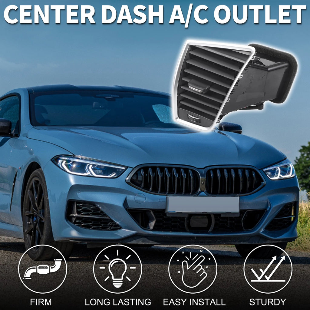 Front Left Air Vent Panel Grille for Audi Q5 (2010–2016) Black