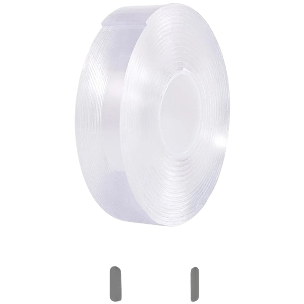 Transparent Two Way Sticky Tape for Wall Mounting and Cable Management