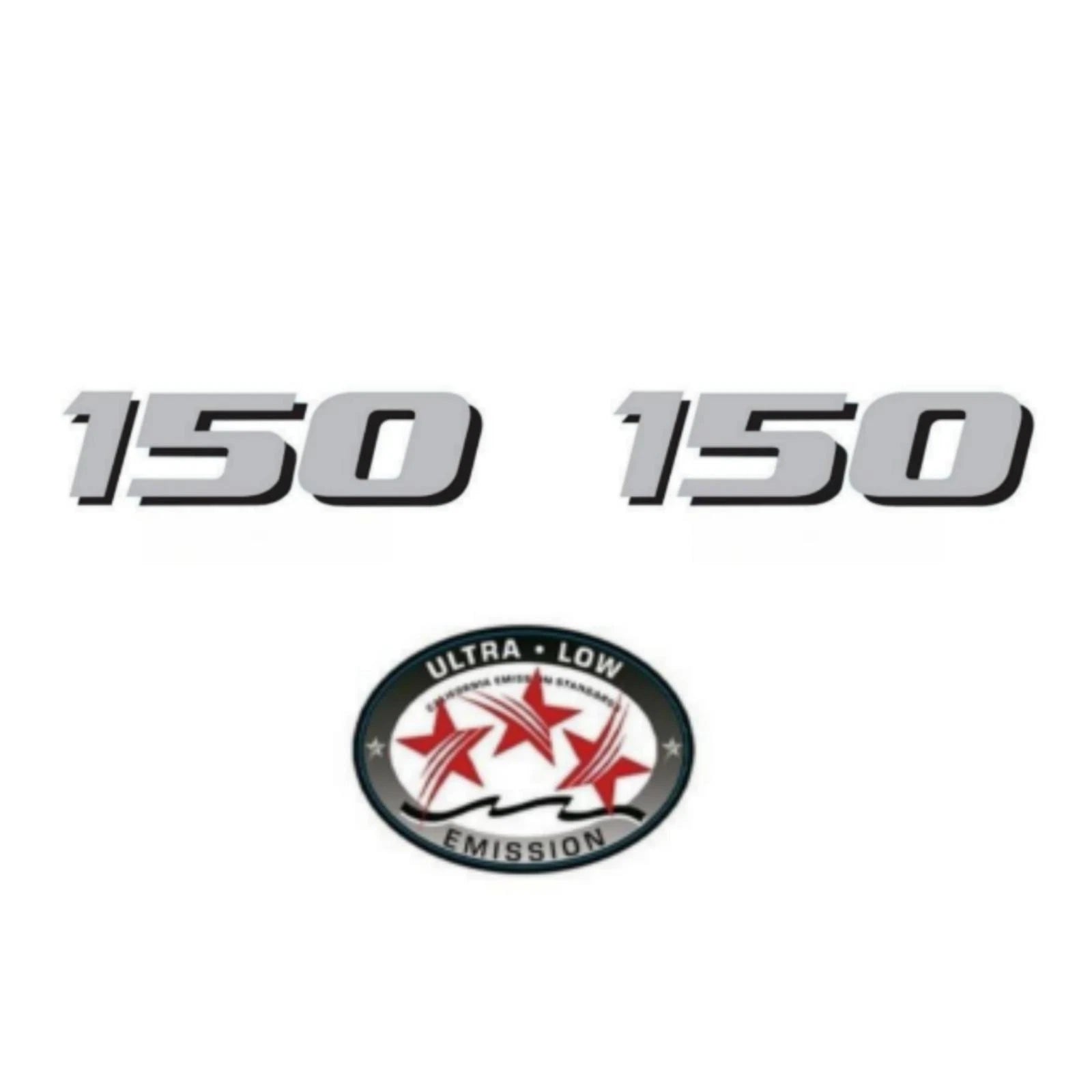 150 HP Horsepower Label Decal for Yamaha Outboard Engine Cover