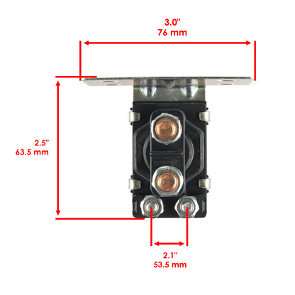 Starter Solenoid Replacement for John Deere 110 112 120 140 200 210 212 (2000–2014)