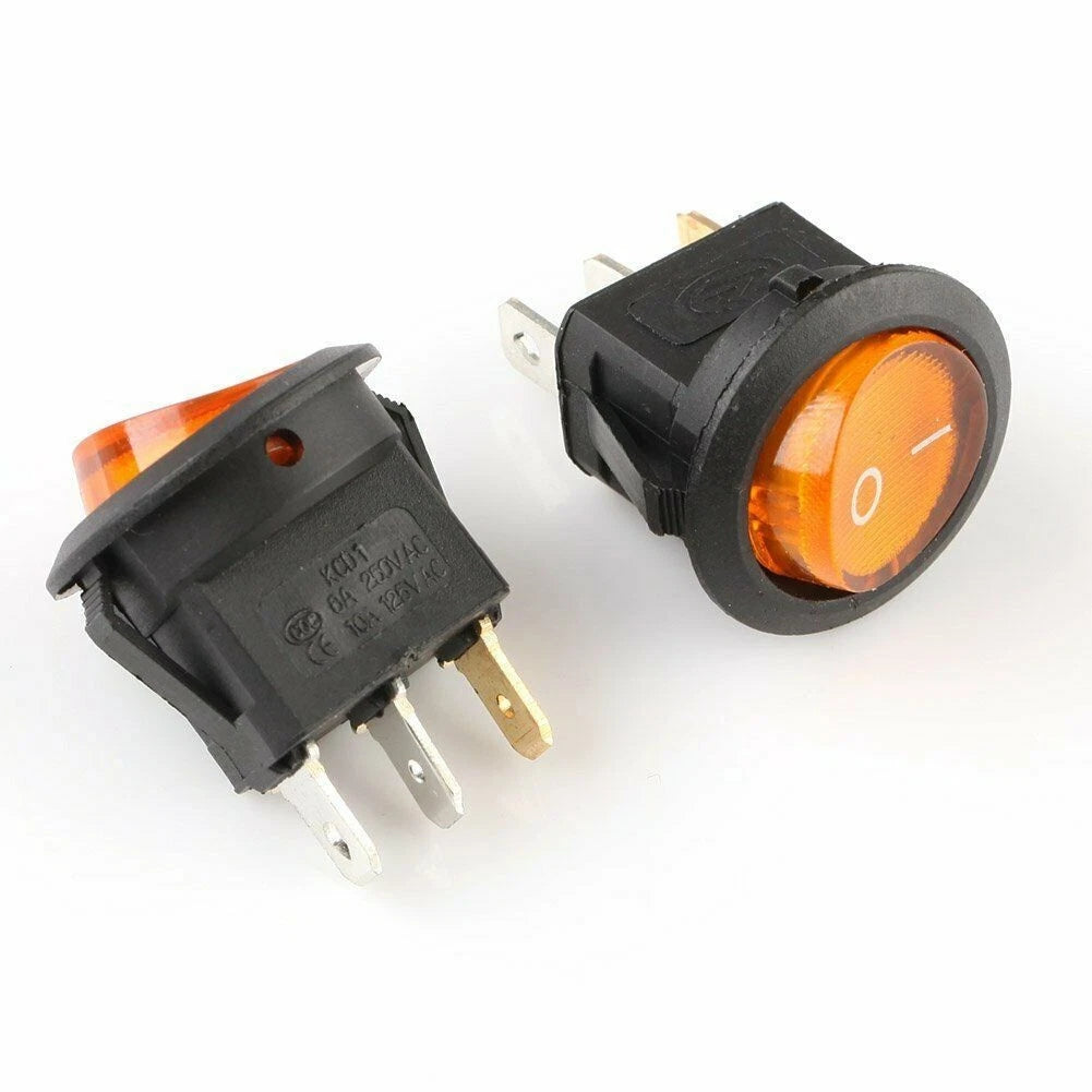 Rocker Switch 20x Illuminated for Boat Dash (Electrical)