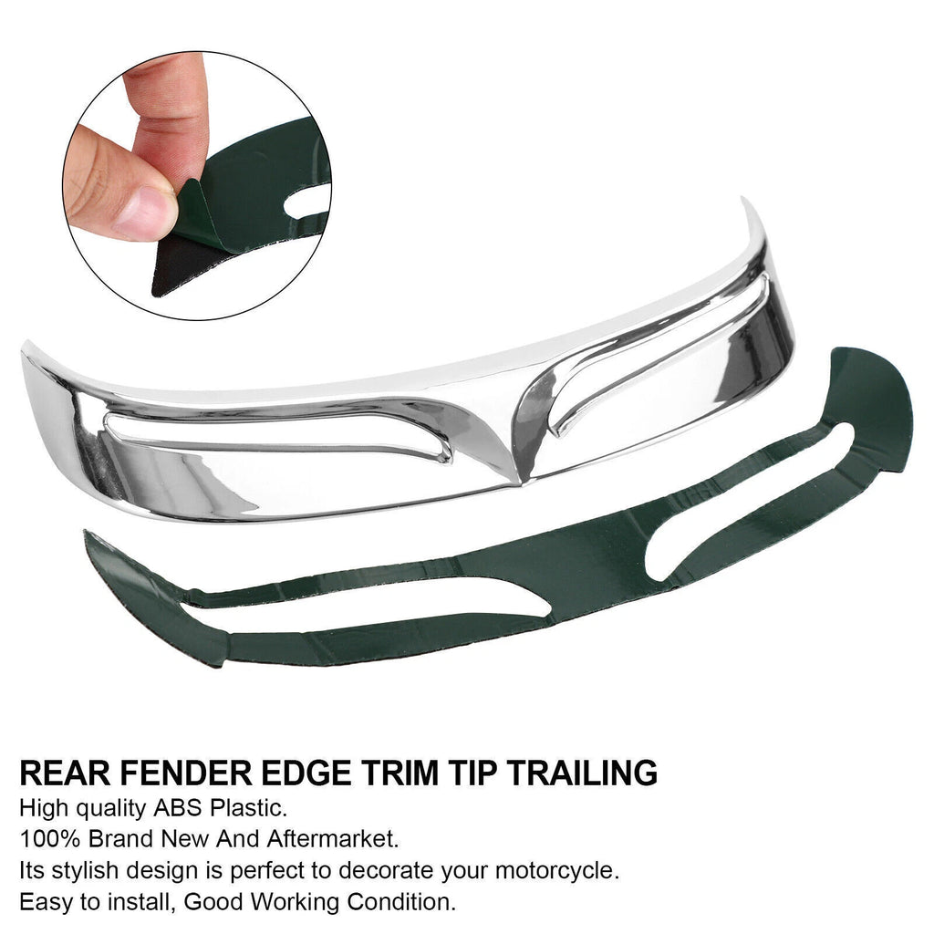 Chrome Rear Fender Edge Trim for FLSTF (2007–2017) T9