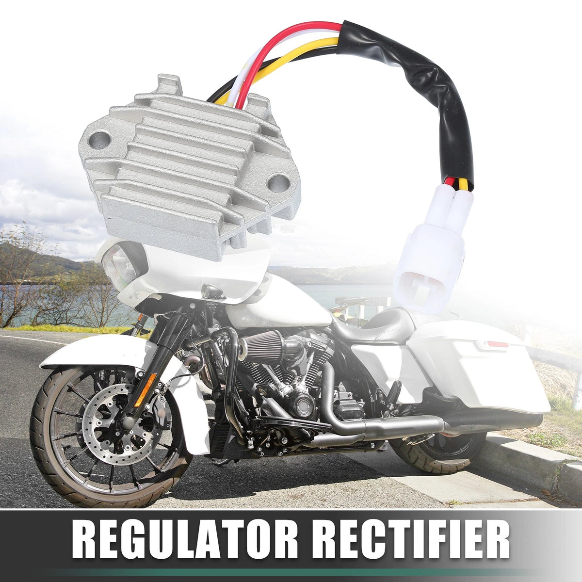 Motorcycle Regulator Rectifier for Yamaha YFZ 450 (2004–2007)