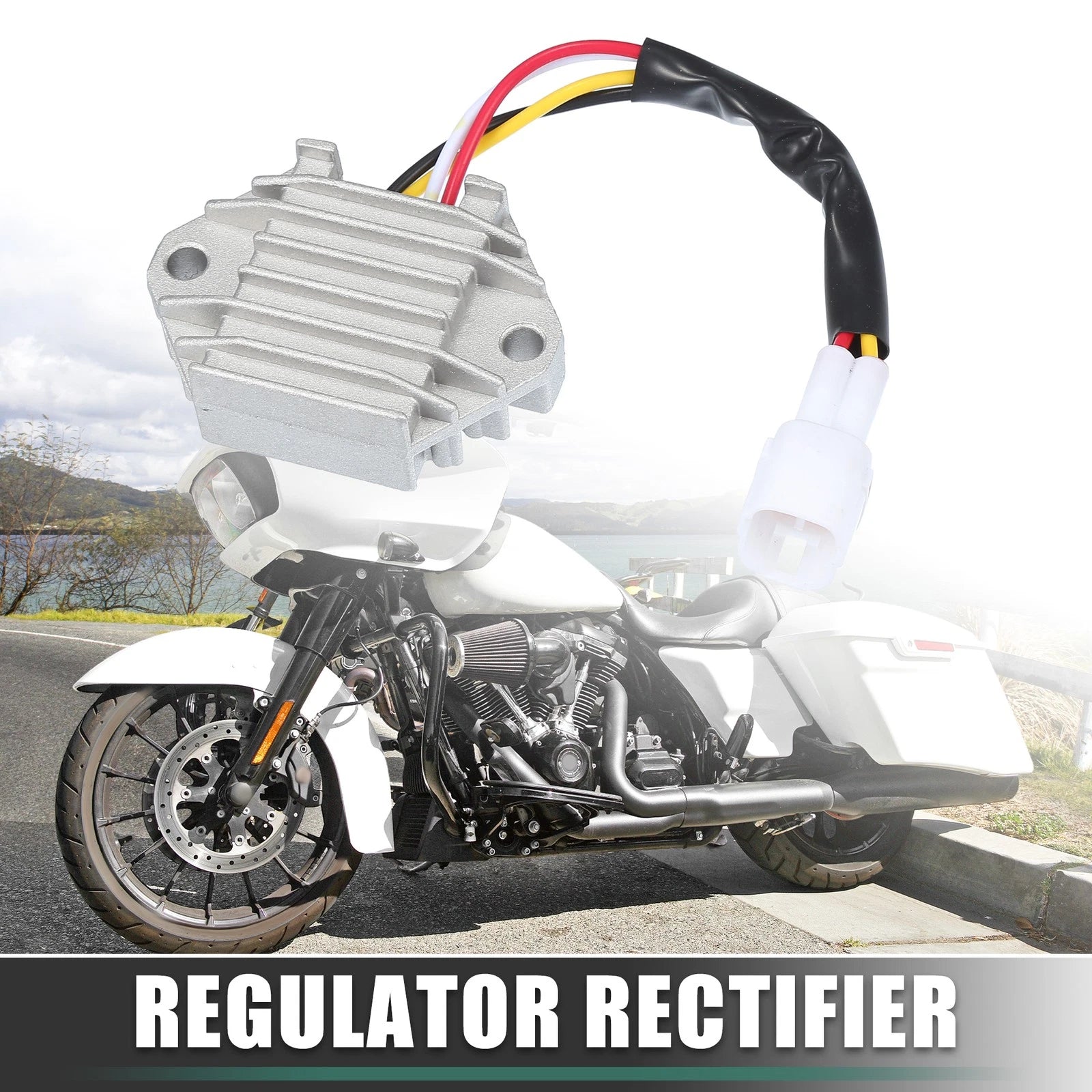 Motorcycle Regulator Rectifier for Yamaha YFZ 450 (2004–2007)