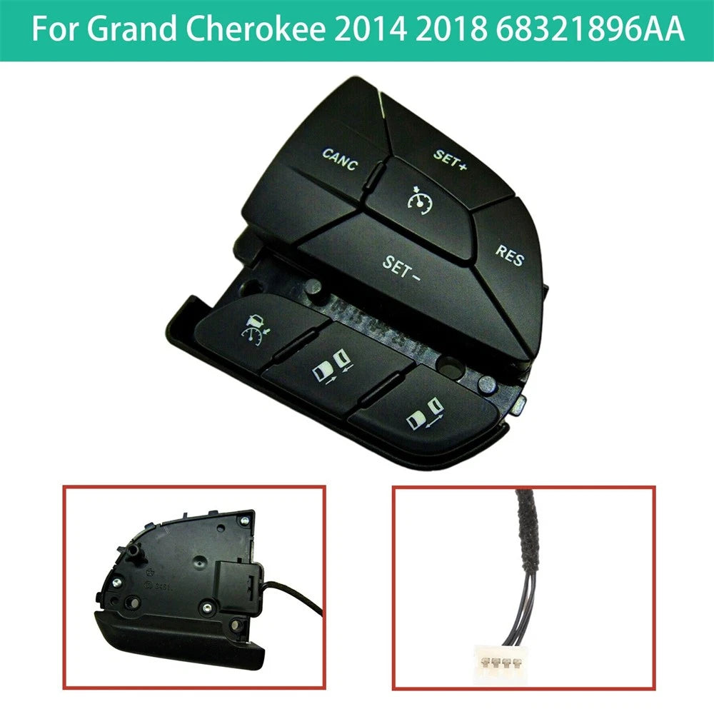 Cruise Control Switch 68321896AA for Jeep Grand Cherokee (2014–2018)