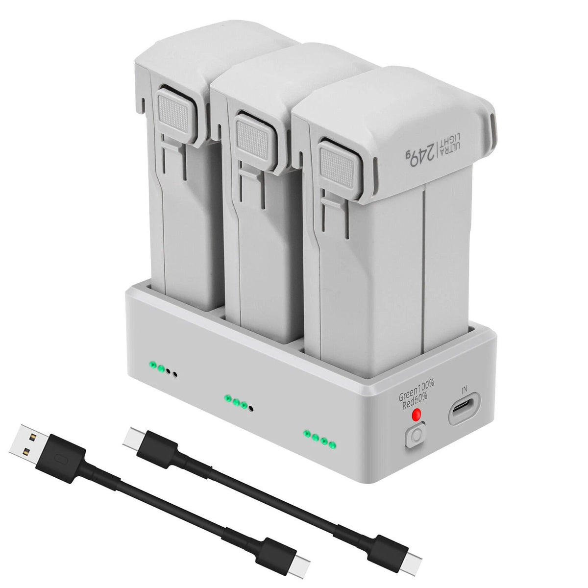3 Way Battery Charger for DJI Mini 3 Pro (2023)
