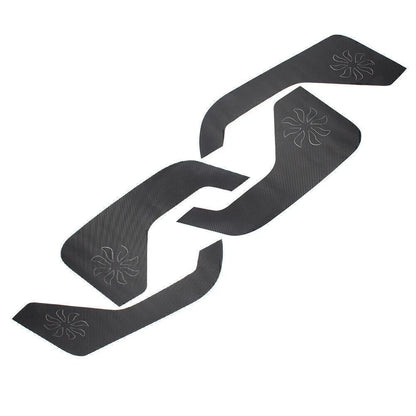4X Door Anti Kick Pad Cover Trim Sticker for Ford Explorer (2020–2022)