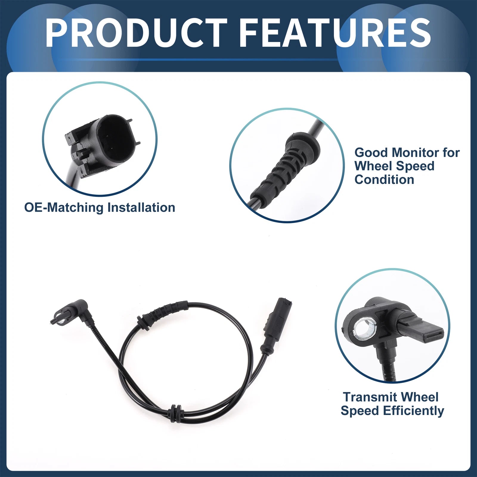 ABS Wheel Speed Sensor for Opel Corsa D (2006–2014) No. 55700426/62, 35748
