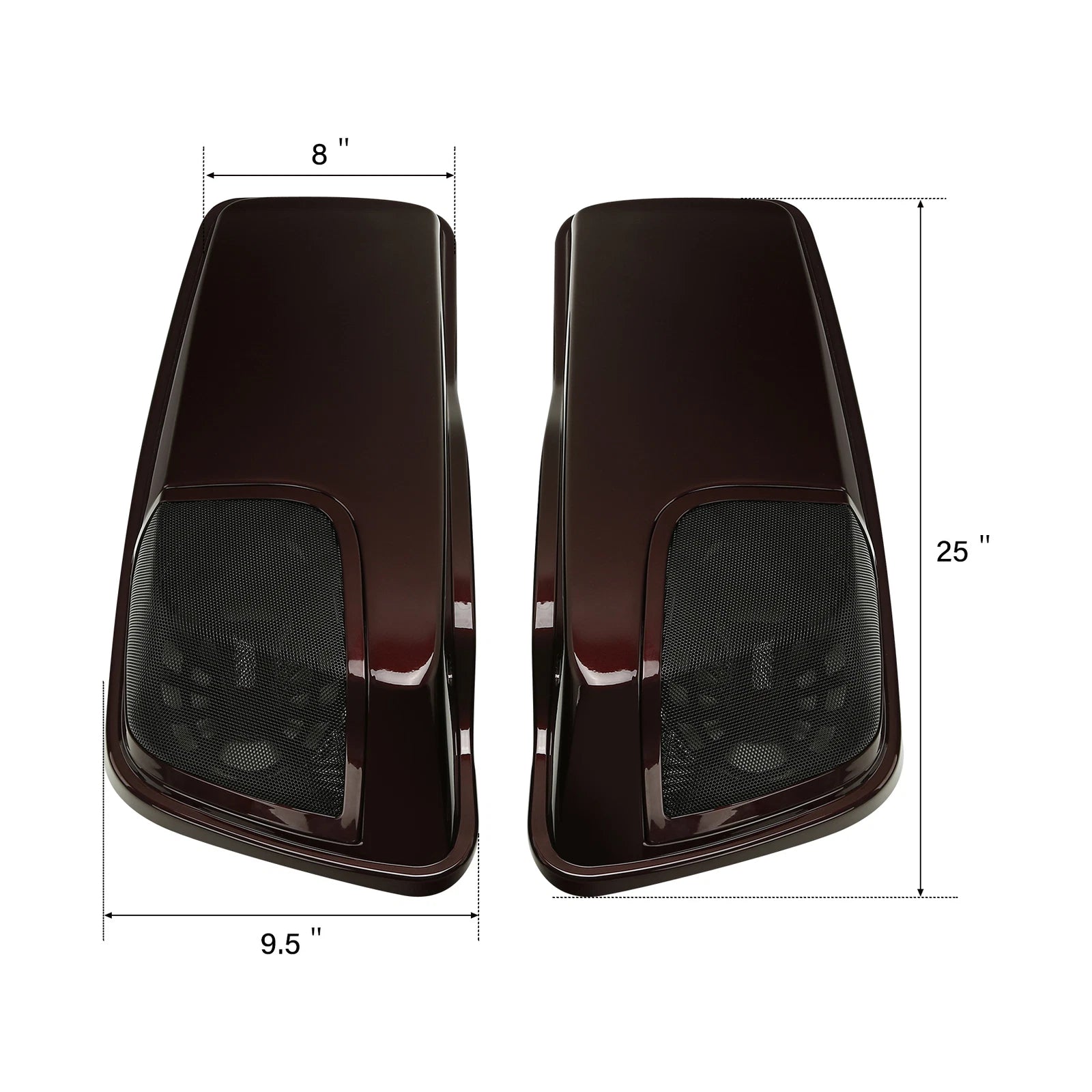 Saddlebag Lids Speaker Grill for Harley Road Glide (2014–2024)