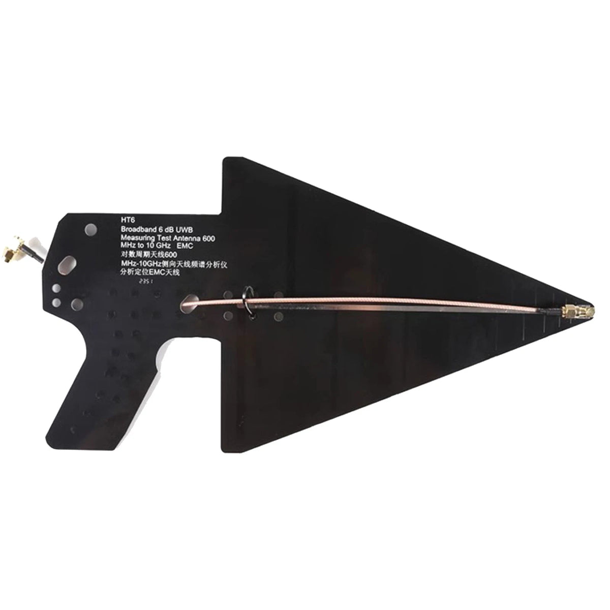 Log Periodic Antenna for Signal Analysis Localization Kit (0.6-10GHz)