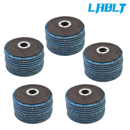50Pcs 4.5" T29 40 Grit Zirconia Flap Disc for Automotive Grinding