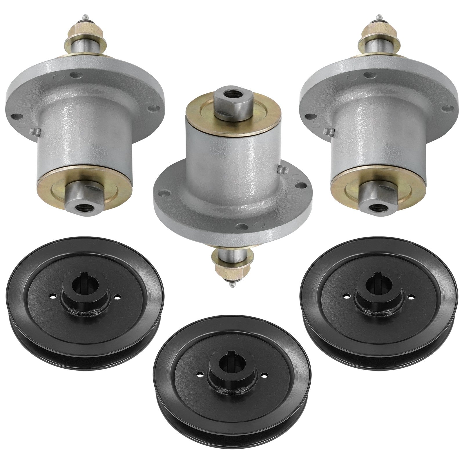 Deck Spindle with Pulley Replacement for Ferris FW25 FW35 F125XT (1994–2011)