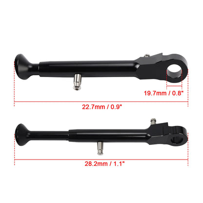 Adjustable CNC Aluminum Kickstand for Yamaha R1 R6S (1998–2010) Black