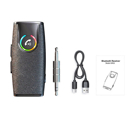 Bluetooth 5.3 Audio Music Receiver for Universal 3.5mm AUX Adapter