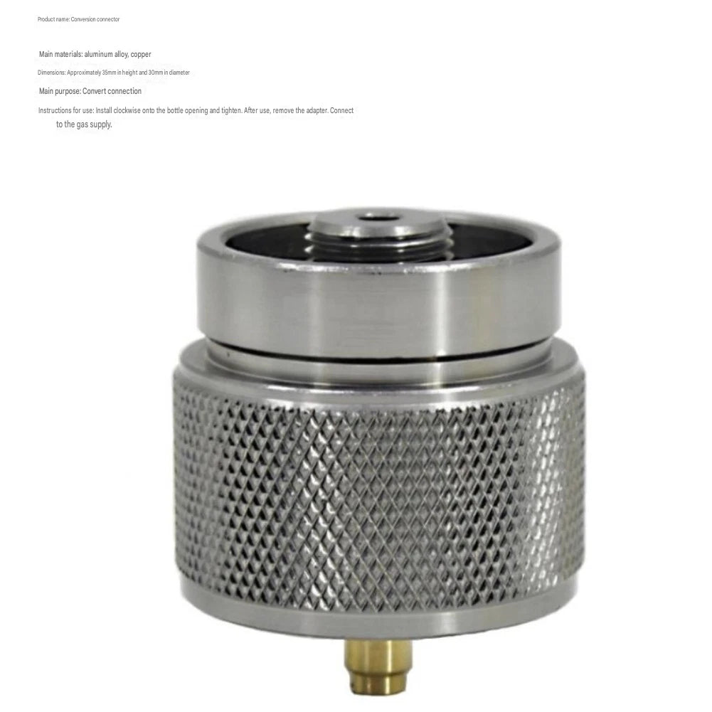 32g Lightweight Canister Adapter for Outdoor Stove Systems