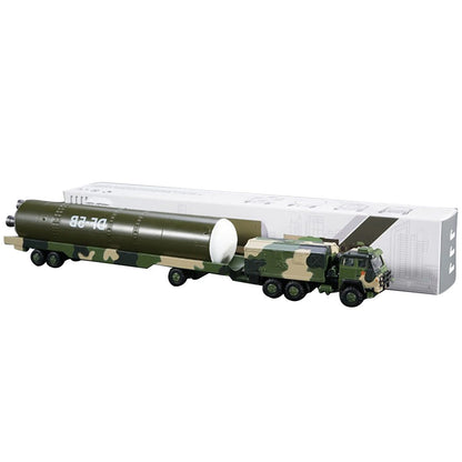 Dongfeng Missile Vehicle Model Alloy Simulation Display Model (1:100)